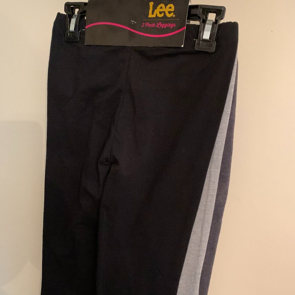 LEE 3 Pack Leggings for Girls MSRP $54 Size 8